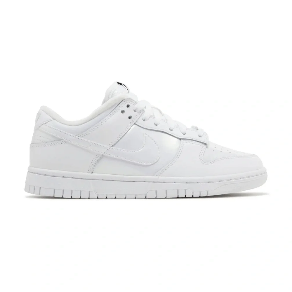Nike Dunks in Tripple White Low-Top Sneakers - Picture 1 of 5